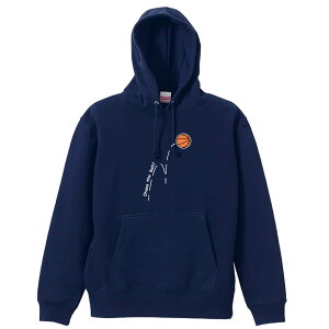 バスケ パーカー プルオーバー メンズ レディース ジュニア 練習着裏パイル おもしろ 名入れ スウェット おしゃれ キッズ 大きいサイズ 文字入れ無料 「Chase the ball」 アートワークスコウベ