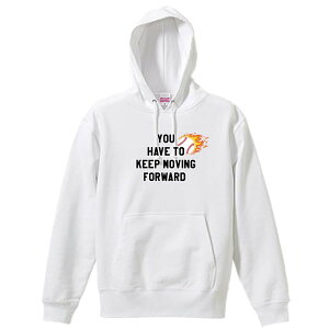 \10%OFFクーポン/ 野球 パーカー プルオーバー メンズ レディース ジュニア 練習着裏パイル おもしろ 名入れ スウェット おしゃれ キッズ 大きいサイズ 文字入れ無料 「何があっても進め」