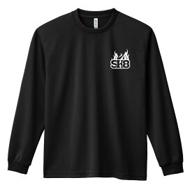 ＼スーパーSALE特価／ スケボー スケートボード ロンT 長袖Tシャツ メンズ レディース ジュニア 練習着 ドライ おもしろ tシャツ ふざけ 名入れ 文字入れ無料 「SK8」 アートワークスコウベ 【送料無料】