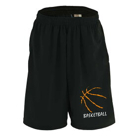 バスケ ハーフパンツ ドライ メンズ ウェア レディース ジュニア 練習着 短パン 速乾 スポーツ 名入れ おしゃれ 半スボン 文字入れ無料 「BIG バスケットボール」 アートワークスコウベ 【送料無料】