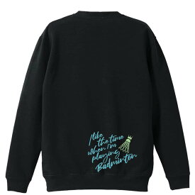 ＼10%OFFクーポン／ バドミントン トレーナー スウェット メンズ レディース ジュニア 裏パイル 練習着 おもしろ 名入れ おしゃれ 文字入れ無料 綿100% キッズ 大きいサイズ 「バドミントンをしている時間が好き」 アートワークスコウベ 【送料無料】