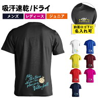 ＼10%OFFクーポン／ バレーボール Tシャツ 半袖 メンズ ウェア レディース 練習着 ジュニア ドライ おも…