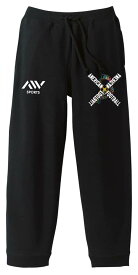 アメフト スウェットパンツ メンズ レディース キッズ 裏パイル スエット ルームウェア スポーツ 綿100 長スボン 名入れ おしゃれ 文字入れ無料 「ネオンスタイルのクロスAMERICAN FOOTBALL」 アートワークスコウベ 【送料無料】