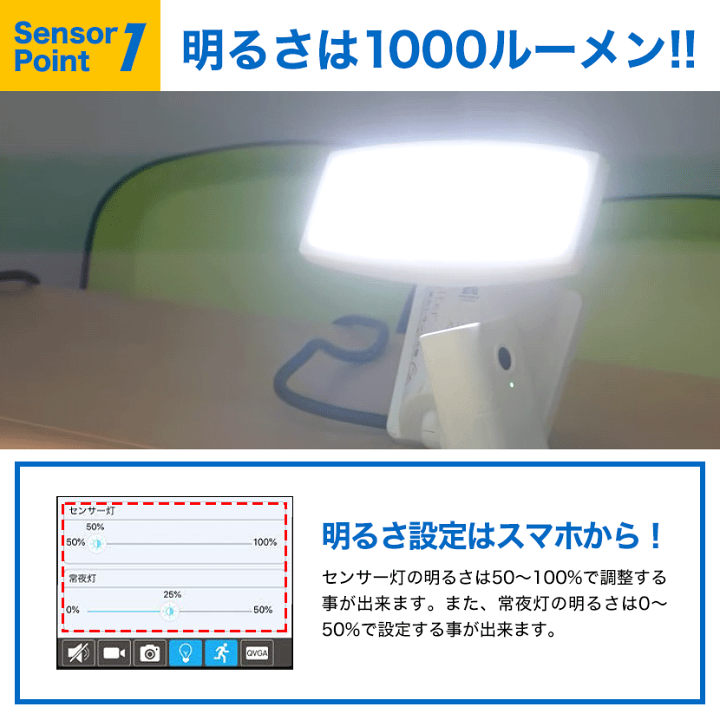 楽天市場 センサーライト 防犯カメラ 防滴 防水 屋外 Led 1年保証 Csl 1000 防犯 威嚇 対策 防犯用品 自動点灯 動作検知 防犯カメラ 玄関 車 庭 自宅 泥棒 侵入 不審者 設置 壁面 空き巣 光 防犯ライト 人感センサー 照明 防犯灯 コンセント ガレージ