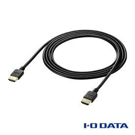 [100円クーポン] 送料無料 HDMIケーブル 2m 200cm 4K スリム hdmi ケーブル テレビ ゲーム レコーダー モニター AV機器 液晶 ディスプレイ 録画機 スイッチ PS5 パソコン PC 配線 ブラック オフィス 事務所 小売 店舗 レコーダー用 アイ・オー・データ IODATA DA-PMH/2M