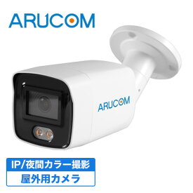 [100円クーポン/送料無料] 2年保証 防犯カメラ 監視カメラ 屋外 防水 バレットカメラ PoE 夜間カラー 有線 高画質 220万画素 ネットワークカメラ IPカメラ RD-CI253 | アルコム バレット型 PoE給電 防水 広角 単焦点 夜間 赤外線 LAN 家庭用 業務用 店舗 駐車場 単品