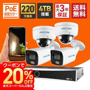 ySS20%OFF&P10{z 2Nۏ hƃJ O Zbg PoE 1`4 ԃJ[ 220f L hƃJZbg lbg[NJ 掿 ^@ HDD 4TB R[_[ PoEJ IPJ