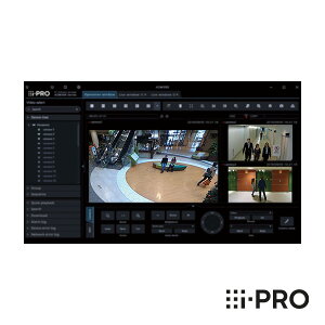 i-PRO アイプロ WV-ASM300UX 映像監視ソフトウェア 1年保証 | 防犯カメラ 監視カメラ ネットワークカメラ レコーダー 防犯 監視 映像 統合 管理 複数 一括管理 一括監視 Windows 事務所 オフィス 倉庫
