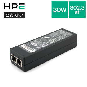 �y�����zHPE Aruba Networking AP-POE-ATSR 1-Port Smart Rate 802.3at 30W Midspan Injector R6P67A