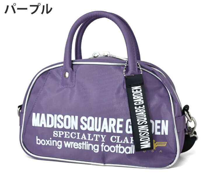 楽天市場】MADISON SQUARE GARDEN ミニボストンショルダー マジソン 