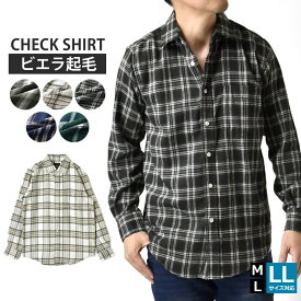 ＼ポイント10倍★11/11 01:59まで／ ネルシャツ メンズ 長袖シャツ ビエラ起毛 シャツ オンブレチェック チェックシャツ カジュアル きれいめ アメカジ【D5Z】【送料無料】【ゆうパケット】【mens】