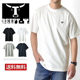 BEEFY-T ビーフィー ヘインズ ワンポイント ワッペン Tシャツ メンズ【P1C】【送料無料】【ゆうパケット】【メンズ】
