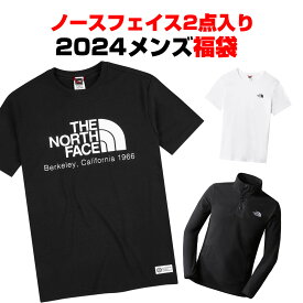 ノースフェイス 2点入り 福袋 2024年 パーカー フリースジャケット Tシャツ メンズ 父の日 福袋 プレゼント クリスマス プレゼント