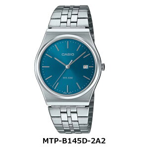 CASIO �J�V�I MTP-B145D �����Y �r���v �A�i���O �N�I�[�c �f�C�g�\�� �X�e�����X�x���g �h�� �V���o�[ �r�W�l�X �J�W���A�� �V���v�� �f�U�C�� ���s�A���i �l�C �u�����h �M�t�g �v���[���g