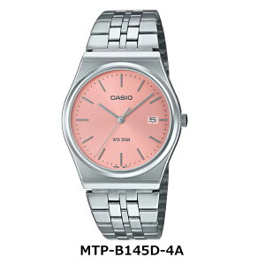 CASIO �J�V�I MTP-B145D �����Y �r���v �A�i���O �N�I�[�c �f�C�g�\�� �X�e�����X�x���g �h�� �V���o�[ �r�W�l�X �J�W���A�� �V���v�� �f�U�C�� ���s�A���i �l�C �u�����h �M�t�g �v���[���g