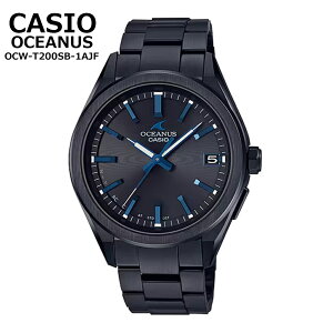 【国内正規品】CASIO カシオ OCEANUS オシアナス OCW-T200SB-1AJF 3hands model ソーラー電波 チタン製 メンズ腕時計 サファイアガラス 10気圧防水