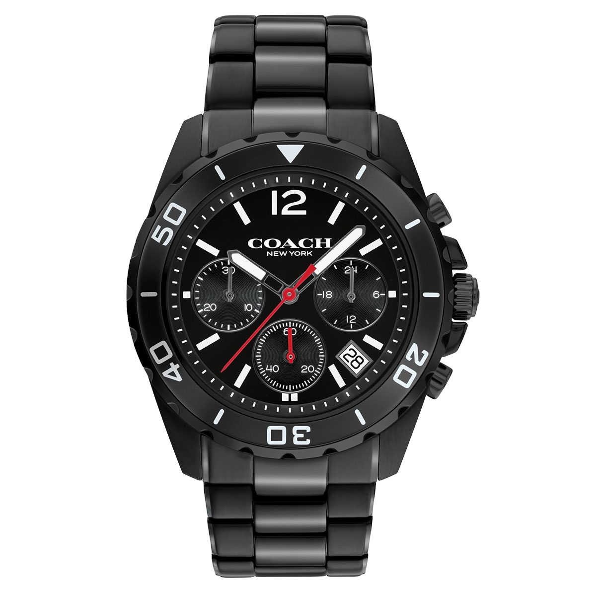コーチ COACH 時計 メンズ 腕時計 ケント ウォッチ ブラック クオーツ クロノグラフ ブランド プレゼント 14602554 |  セレクトショップ NUMBER11
