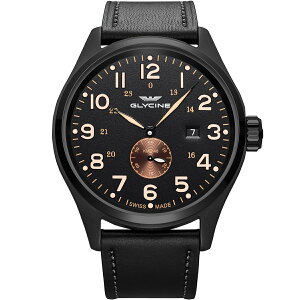 【全品送料無料】 グライシン グリシン GLYCINE KMU GL0133 メンズ 時計 腕時計 自動巻き オートマチック スイス製 スイスメイド パイロット