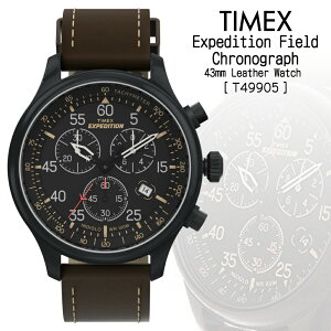 TIMEX ^CbNX T49905 Expedition Field Chronograph GNXyfBV tB[h NmOt 43mm Y fB[Xp U[xg NmOt AiO rv AEghA COf