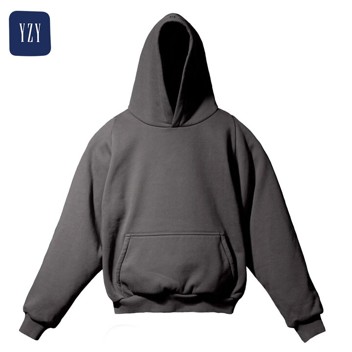 楽天市場】YEEZY × GAP 55 SHRUNKEN HOODIE 470824-00-2 DARK GREY1 