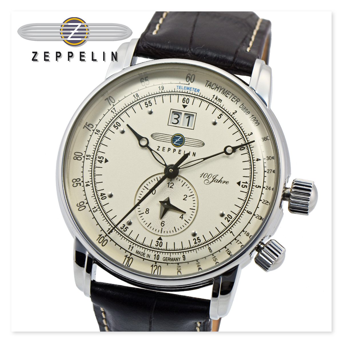 ZEPPELIN ツェッペリン 7640-1 メンズ 時計 腕時計 プレゼント ギフト 贈り物 おしゃれ[あす楽] | セレクトショップ  NUMBER11