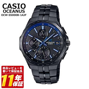 �y�������K�i�zCASIO �J�V�I OCEANUS �I�V�A�i�X OCW-S5000B-1AJF Manta S5000 Series �\�[���[�d�g �`�^���� �����Y�r���v �T�t�@�C�A�K���X 10�C���h��