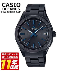 �y�������K�i�zCASIO �J�V�I OCEANUS �I�V�A�i�X OCW-T200SB-1AJF 3hands model �\�[���[�d�g �`�^���� �����Y�r���v �T�t�@�C�A�K���X 10�C���h��