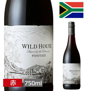 ChnEX sm^[W 750ml  AtJC Wild house Pinotage CO A  C Cho[O AtJ yY ݂₰
