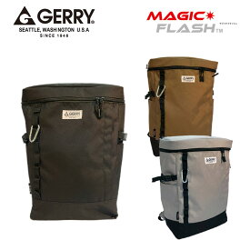 ジェリー GERRY マジックフラッシュ ボックスリュック GEF-0002 カラビナ付き 反射素材 リュック リュックサック メンズ レディース バッグ