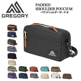 ポイント10倍 グレゴリー パデッドショルダーポーチ Mサイズ ショルダー ポシェット ポーチ ショルダーバッグ ミニショルダー 花柄 ブラック レディース メンズ 大人 斜めがけ PADDED SHOULDER POUCH M GREGORY 国内正規品