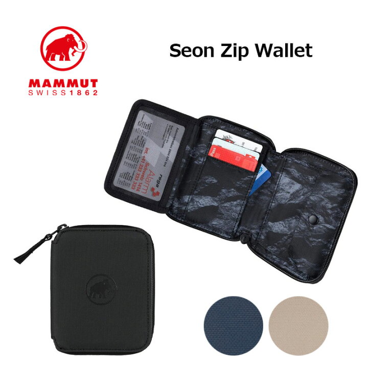 楽天市場】P10倍 マムート セオン ジップ ウォレット Seon Zip Wallet 