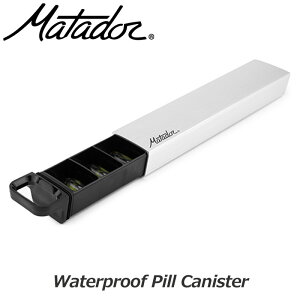P10{ Matador }^h[ EH[^[v[t sLjX^[ sP[X s y AEghA ֗ Waterproof Pill Canister 20370052 K̔