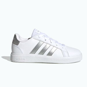 adidas GRAND COURT 2.0 K GW6506 WHITE/SILVER WjAXj[J[ AfB_X OR[g qC fB[XXj[J[  Vo[ yVs yV T[` LO L ʔ 22cm 22.5cm 23cm 23.5cm 