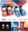 MOONSTAR ウルトラマンルーブ UTM145 レッド ブルー キッズスニーカー ジュニアスニーカー 子供靴 男の子靴 光るスニーカー 光る靴 楽天検索 楽...