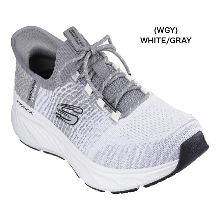 楽天市場】SLIP-INS SKECHERS 232932 BBK WGY EDGERIDE RAYGO 