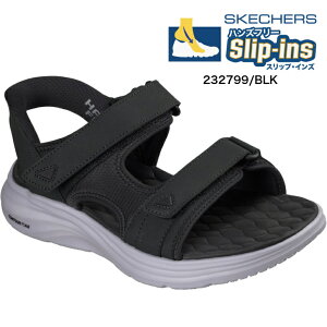 SLIP-INS SKECHERS 232799/BLK CONTOUR FOAM SANDAL - ZAYDER �X�P�b�`���[�Y �X���b�v�C���Y �����Y�T���_�� �X�|�[�c�T���_�� �R���t�H�[�g �� �n���Y�t���[ �y�V�s�� �y�V���� �T�[�` �����L���O 25cm 26cm 27c