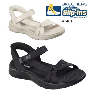 SLIP-INS SKECHERS 141481 BBK NAT GO WALK FLEX SANDAL �X�P�b�`���[�Y �X���b�v�C���Y ���f�B�[�X�T���_�� �X�|�[�c�T���_�� �R���t�H�[�g �� �i�`������ �n���Y�t���[ �y�V�s�� �y�V���� �T�[�` �����L��