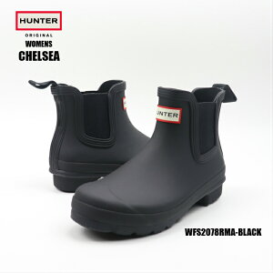HUNTER WFS2078RMA-BLACK WOMENS ORIGINAL CHELSEA Ki n^[ `FV[ CV[Y V[g wlC Sh Xj[J[ Y j  ʋΌC ~J yV yVs T[` LO