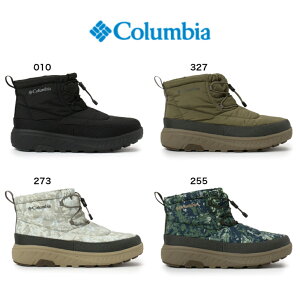 Columbia YU2931 010 255 273 327 YELLOWTAIL? SHORTY WP OH コロンビア イエローテイル ショーティー ウォータープルーフ オムニヒート ウインターブーツ 防寒ブーツ メンズブーツ レディースブーツ 防水 楽