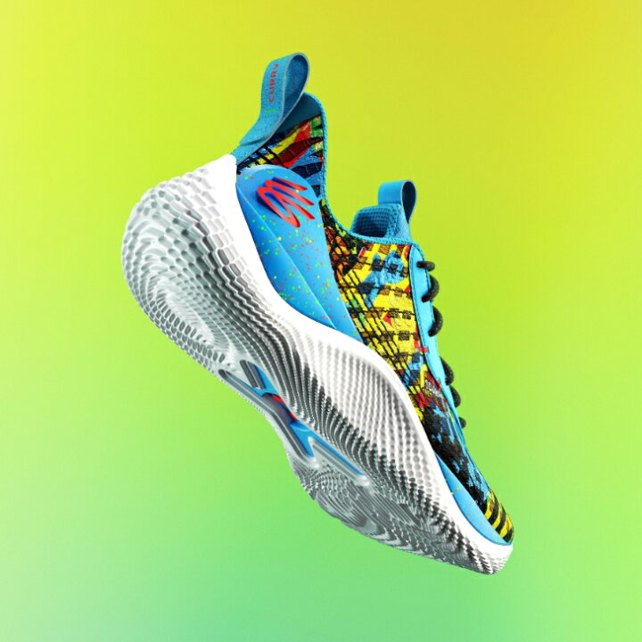 楽天市場】UNDER ARMOUR CURRY10 3025622-300 CPR/YLR/BOD バスケット  