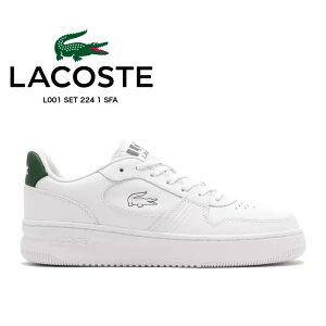 LACOSTE L001 SET 224 1SFA 48SMA0024-1R5 fB[XXj[J[ RXe zCg O[ R[gXj[J[ C yVs yV T[` LO L ʔ 23cm 23.5cm 24cm 24.5cm 25.5cm
