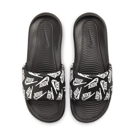 NIKE VICTORI ONE SLIDE PRINT CN9678-008 正規品 ナイキ ビクトリーワン スライドプリント 黒サンダル 男性サンダル メンズシャワーサンダル カジュアル シンプル おしゃれ nike レジャー シャワサン 室内 普段履き 男性靴 黒 25cm 26cm 27cm 28cm 29cm あす楽