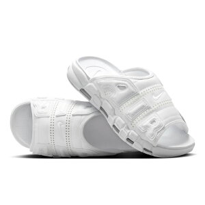 NIKE AIR MORE UPTEMPO SLIDE FD9883-101 WHITE/WHITE YT_ X|[cT_ iCL GA AAbve| XCh  nike yVs yV T[` LO LOTCY 24cm 25cm 26cm 27cm 28c