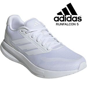 adida RUNFALCON5 IH7757 WHITE �A�f�B�_�X �����t�@���R��5 ���C �ʊw�C �d�� �����Y�X�j�[�J�[ �����j���O�V���[�Y �w���C �y�V�s�� �y�V���� �T�[�` �����L���O �L�� �ʔ� 25cm 25.5cm 26cm 26.5cm 27cm 27.5c