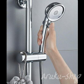 シャワーヘッドホルダー シャワーフック シャワーホルダー シャワー掛け スライドバー バス用品 簡単取り付け 高さ調節 角度調整 便利