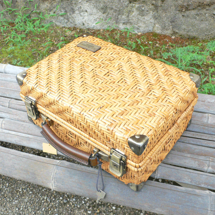 楽天市場】アタッシュケース（小）アジロ あじろトランク 籐