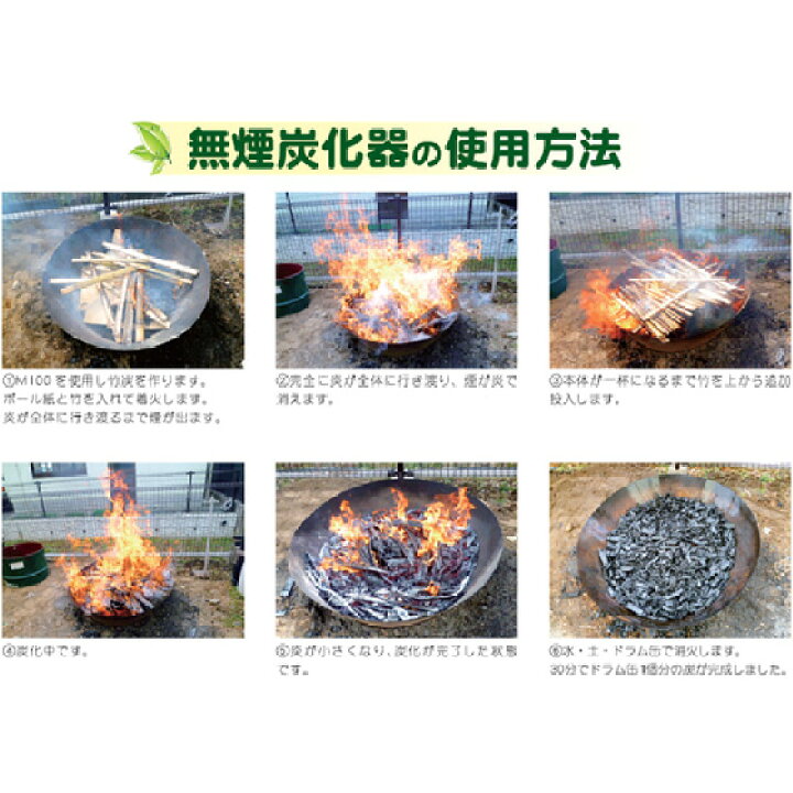楽天市場】無煙炭化器 M50 モキ製作所 MOKI : あるまま