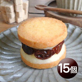 お中元 クッキー レーズンバターサンド 15個セット キノシタ スイーツ ギフト 誕生日プレゼント 送料無料