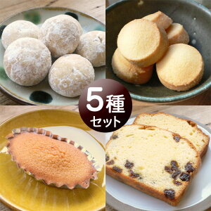 クッキー スイーツセット 5種 焼き菓子 詰め合わせ 国産小麦 キノシタ ギフト 誕生日プレゼント 送料無料