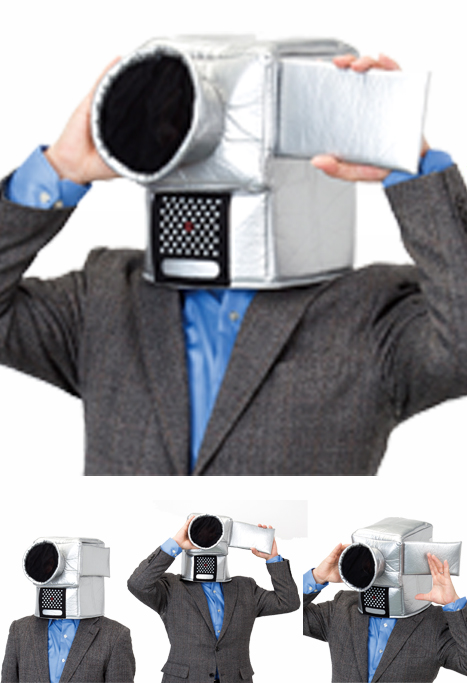 カメラマン マスク （CameraMan mask） 映画泥棒 マスク コスプレ おもしろキャップ 映画 イベント インスタ映え 推し